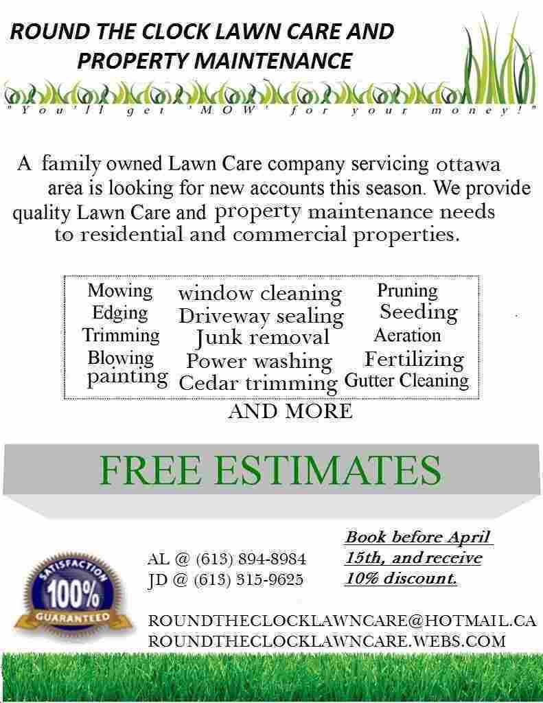 Round the clock lawn care - Photo 1