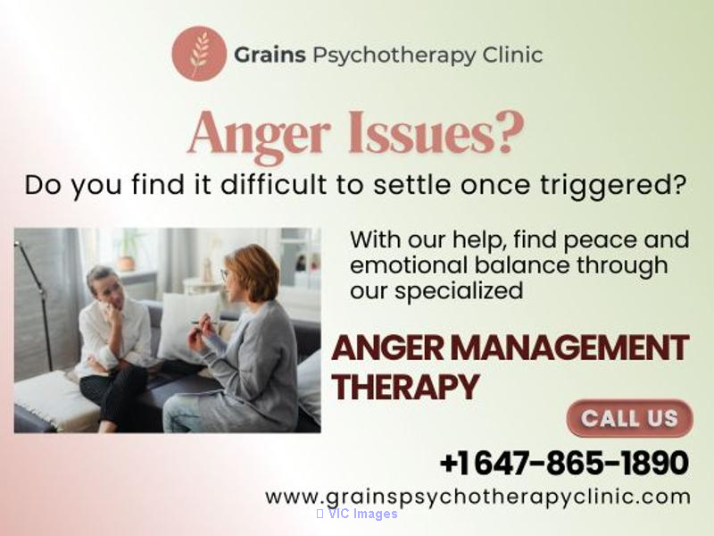 Anger Management Therapy in Thornhill  Professional Psychotherapy for - Photo 1