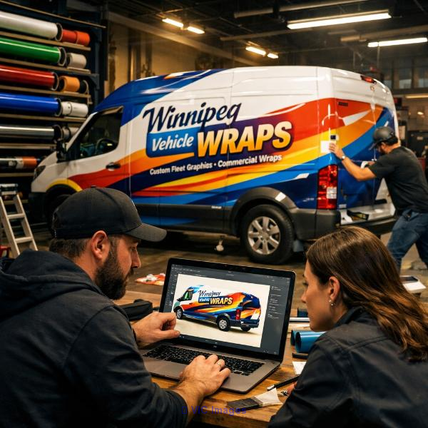  Commercial Car Wrap Winnipeg | Business Vehicle Branding - Photo 1
