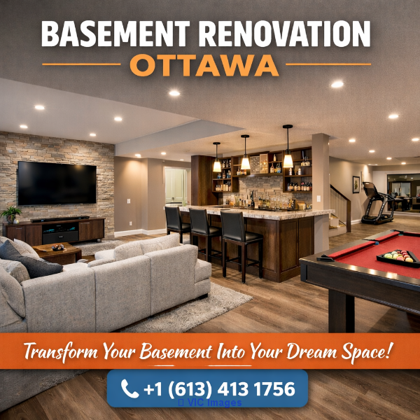 Transform Your Basement into a Stunning Living Space | Ottawa Renovati - Photo 1