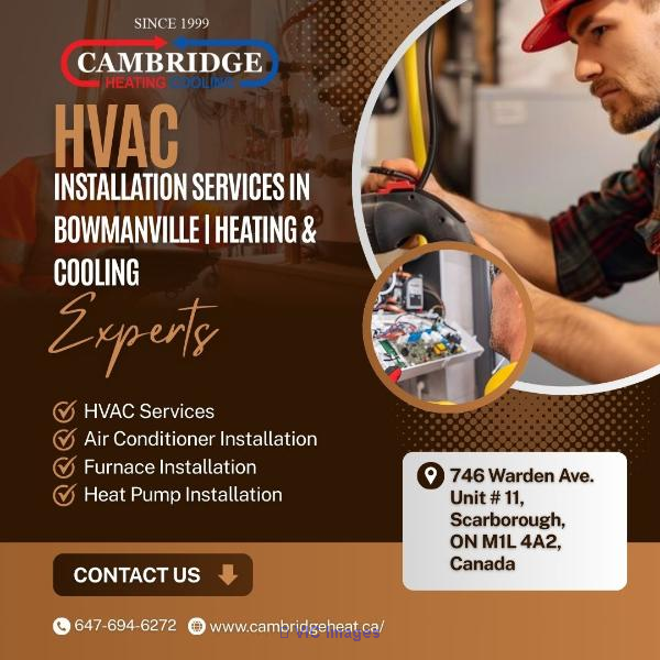 HVAC Installation Services in Bowmanville | Heating & Cooling Experts - Photo 1