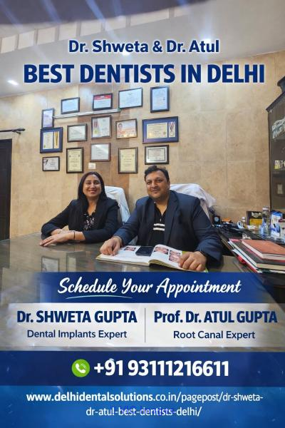 Dr Shweta & Dr Atul, Best Dentists in Delhi, from Kamniyata Dental Solution - Photo 1