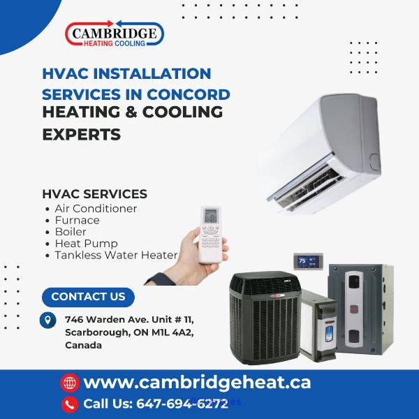 HVAC Installation Services in Concord | Heating & Cooling Experts - Photo 1