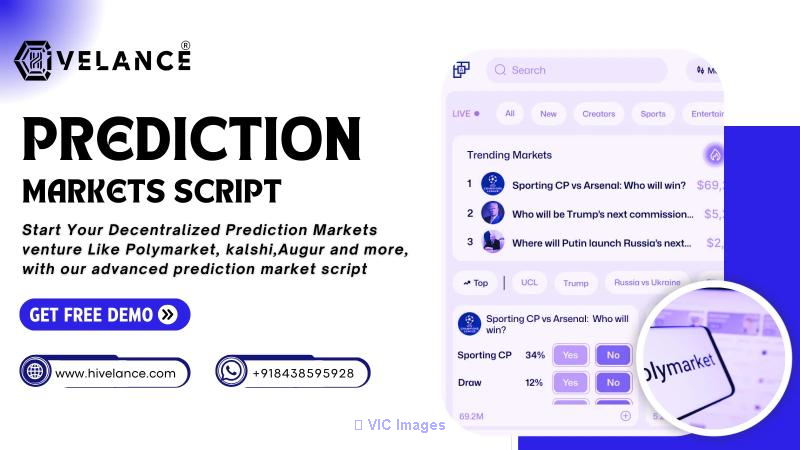 Decentralized & Secure Prediction Market Script  Lowest Price, demo - Photo 1