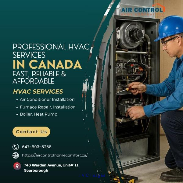 Professional HVAC Services in Canada  Fast, Reliable & Affordable - Photo 1