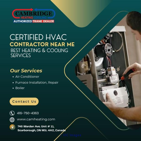 Certified HVAC Contractor Near Me  Best Heating & Cooling Services - Photo 1