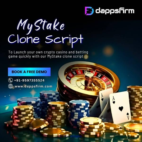 MyStake Clone Script with Sports Betting, Live Casino and Crypto  - Photo 1