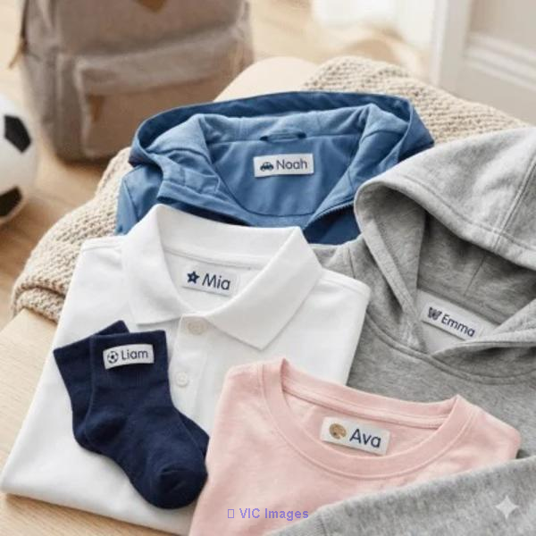 Custom Clothing Tags for School Uniforms in Calgary - Photo 1