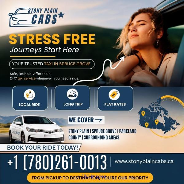 Quick & Affordable Stony Plain Taxi Booking - Photo 2